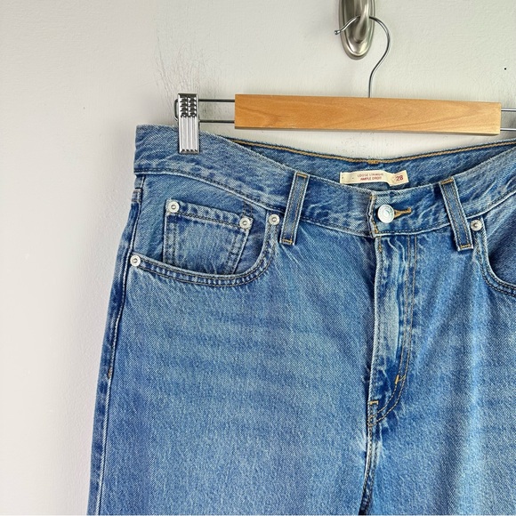 Levi's Loose Straight High Rise Denim Jeans Size 28 - Picture 12 of 12